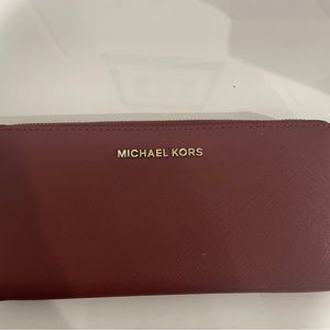 Michael Kors Maroon Wallet